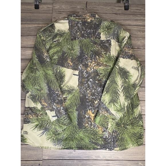 Vintage Prarie Ridge Ghost Camo Hunting Shirt Mens Size 2XL Outdoor Heavyweight - Picture 8 of 8